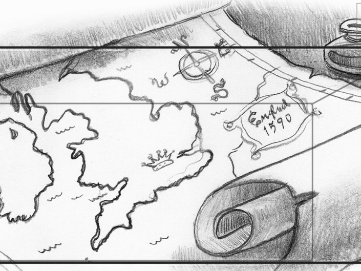 Lutey and the Mermaid Storyboard