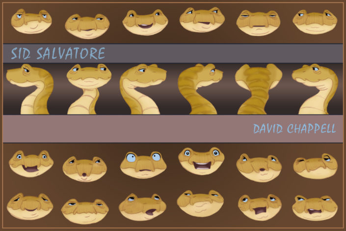Sid Salvatore: 6 Point Turn w/ Various Expressions