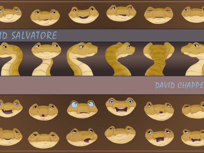 Sid Salvatore: 6 Point Turn w/ Various Expressions
